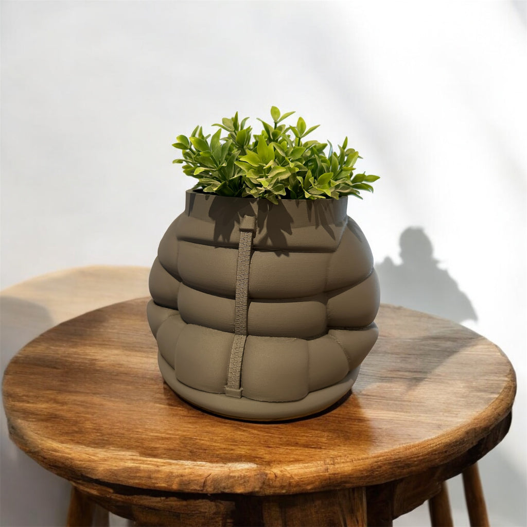Inflated Jacket Planter Pot