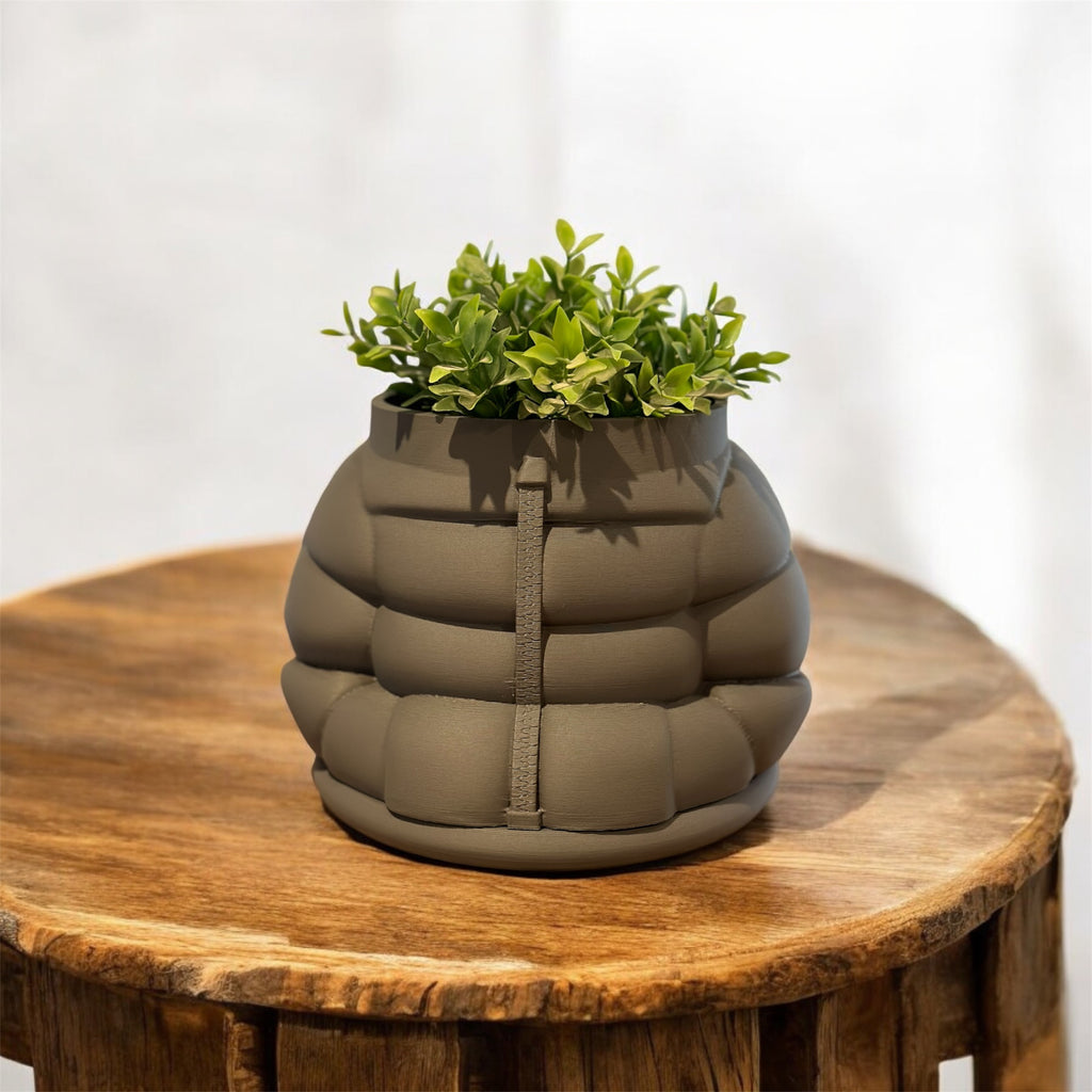 Inflated Jacket Planter Pot