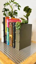 Book-shaped Bookend Planter Small